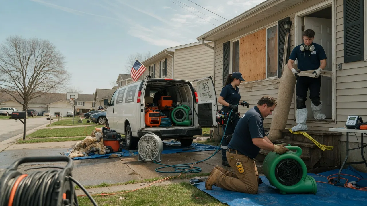 Water Damage Restoration in Vilonia, AR near me